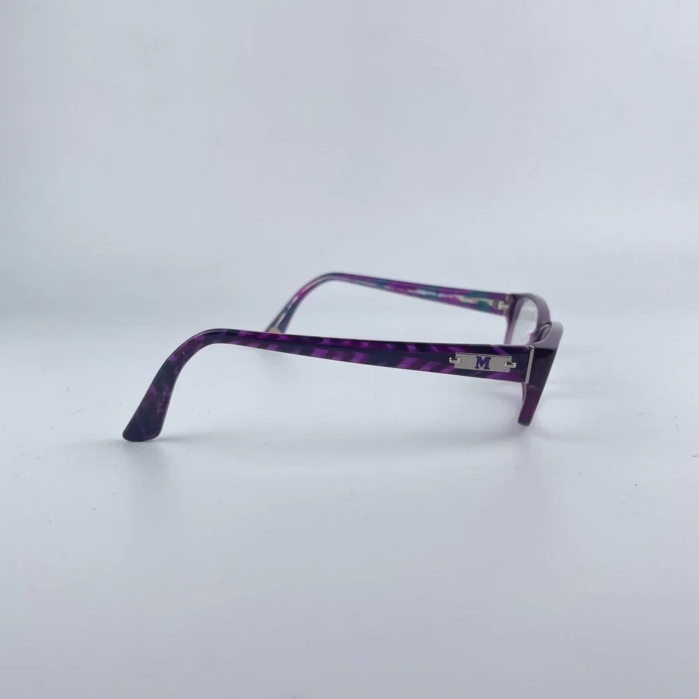 Missoni MM00606 Women's Eyeglasses Frame‎ Purple Plastic Full Rim 54-15-140 mm